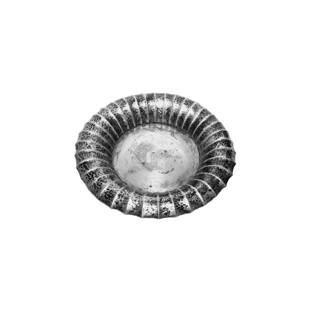 Art Deco Futurist Pilish Silver Fruit Bowl from Czaplicki Juwelery, 1930s For Sale - Image 3 of 18