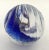 2000 Blue Art Glass Paper Weight For Sale In Palm Springs - Image 6 of 10