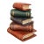 Miniature Decorative Faux Stack of Books For Sale