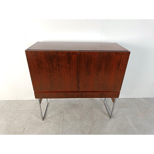 Mid-Century Modern Mid-Century Bar Cabinet, 1960s For Sale - Image 3 of 12
