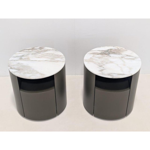 Onda Nightstands from Poliform, Set of 2 For Sale - Image 12 of 13