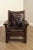 Early 20th Century Antique Mission Oak Lounge Chair For Sale - Image 5 of 12