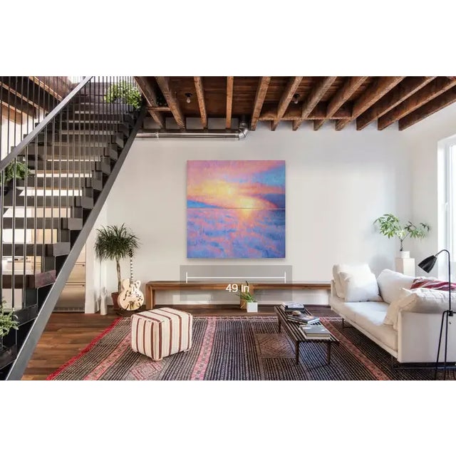 Realism Christina Major Oil on Canvas by Christina Major Titled Cloudscape Series 2 2023 For Sale - Image 3 of 6