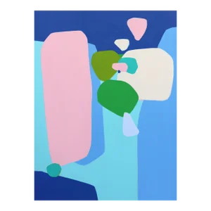 Spring Fling 2 - Large Colorful Abstract Painting Original Artwork by Julie Naima