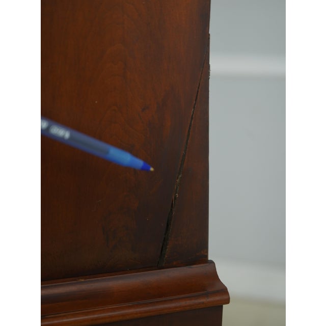Antique 18th Century Cherry Chest on Chest Highboy For Sale - Image 11 of 15