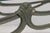 Wrought Iron & Glass Top Console Sofa Table For Sale - Image 10 of 16