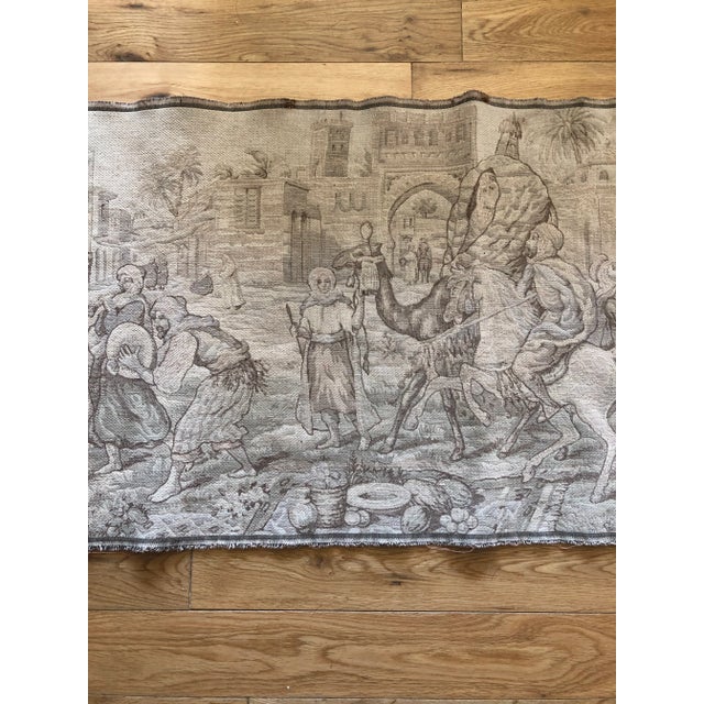 1970s 1970s Moroccan Aubusson Tapestry Textile / Art For Sale - Image 5 of 18