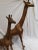 Traditional 1960s Vintage Brass Giraffe Statues - A Pair For Sale - Image 3 of 12