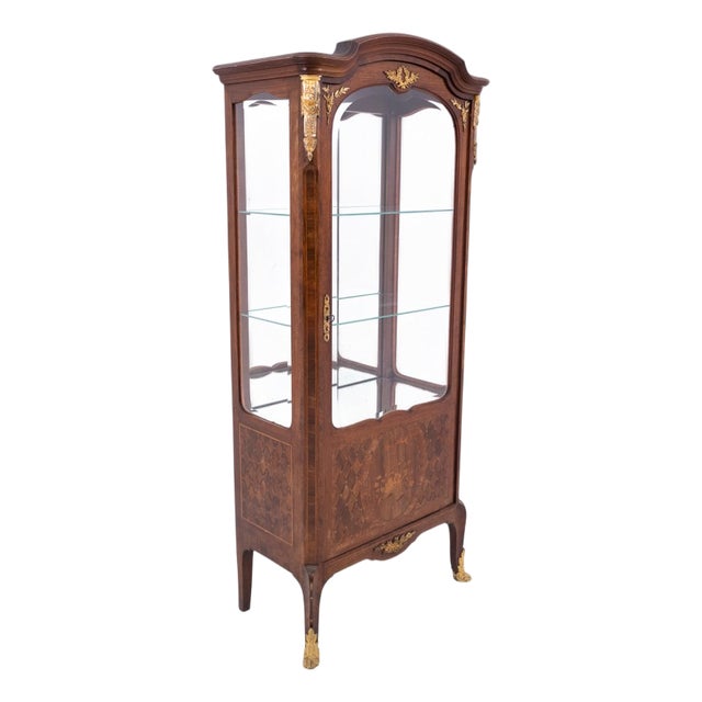 Antique French Display Cabinet, 1880 For Sale