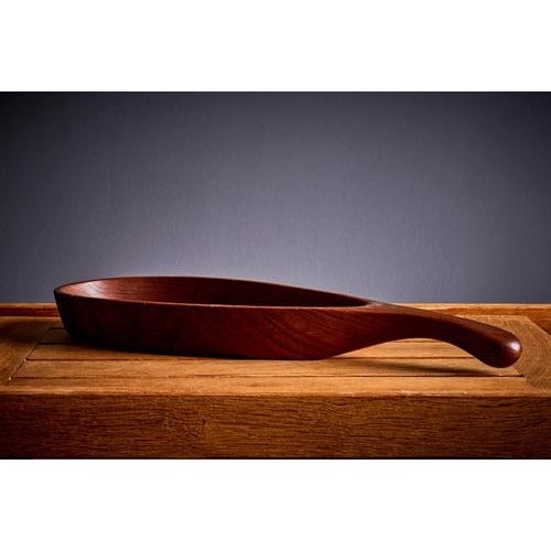 Wood Teak Bowl by Anri Form, 1960s For Sale - Image 7 of 8