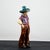 Ilpa, Plaster Sculpture of a Cowboy, 1960, Ceramic For Sale - Image 3 of 11