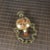 Hand-Painted Glass Snuff Bottle With Chain and Bird Motif For Sale - Image 9 of 9