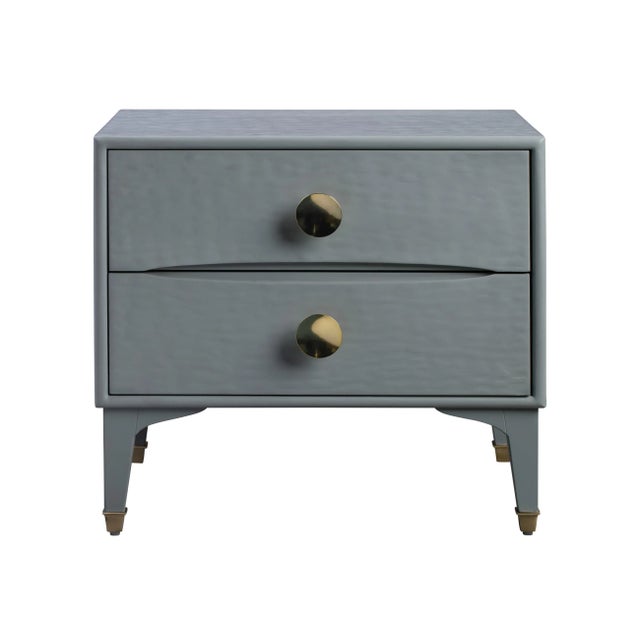 Divine Grey Nightstand For Sale - Image 10 of 10