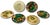 Set of 6 Antique Victorian Wedgwood Vine & Strawberry Majolica Plates With Wall Hanger Brackets Late 19th Century For Sale - Image 16 of 18