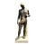 Vintage Neoclassical Sculpture of Man For Sale