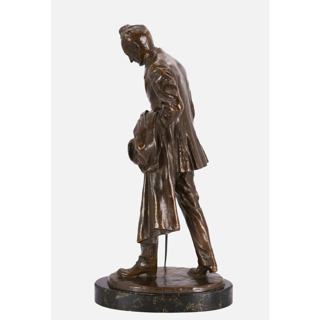 Curt Gitschmann, Gerhart Hauptmann, 1912, Bronze For Sale - Image 10 of 13