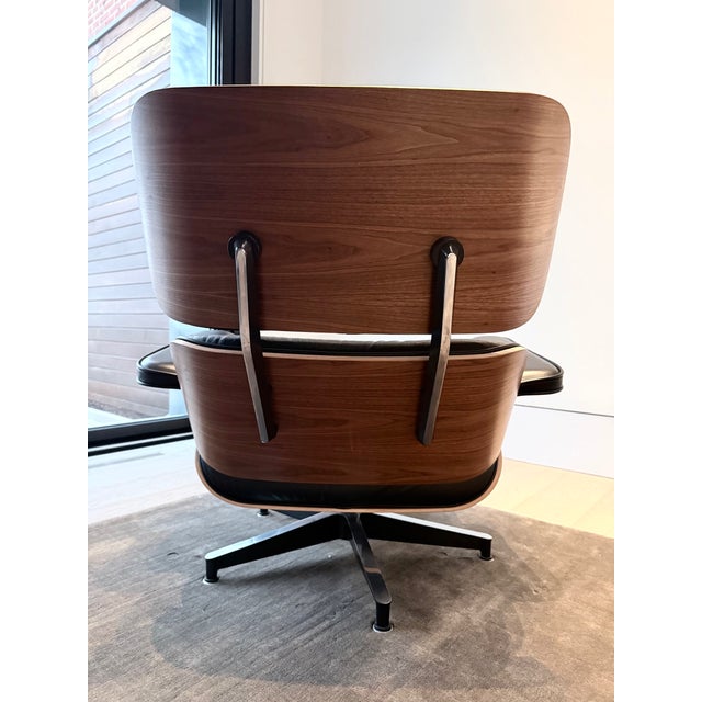 Eames Lounge Chair + Ottoman For Sale - Image 10 of 12