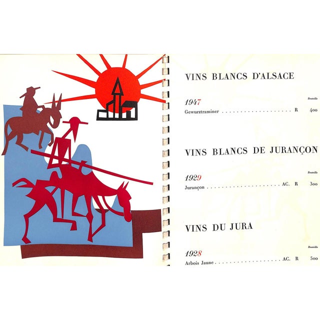 White "Establissements Nicolas Maison Fondee en 1822" 1953 For Sale - Image 8 of 12