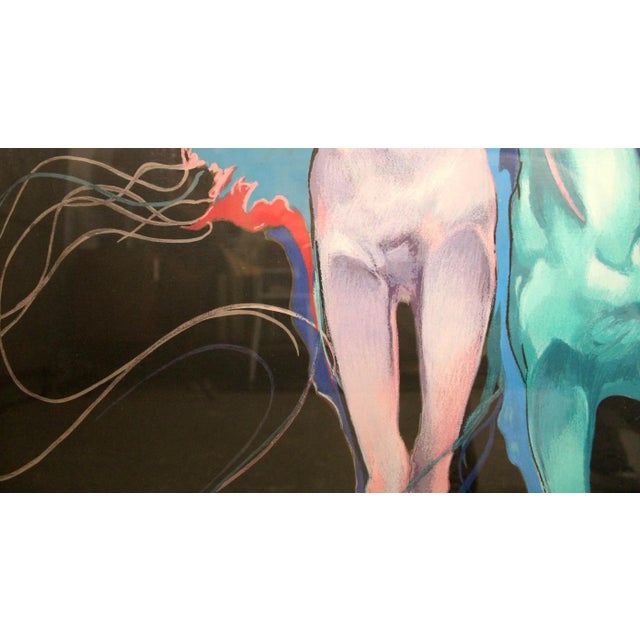 Black Equestrian Artwork Attr. Bonny Youdim Leibowitz 180/300 For Sale - Image 8 of 9