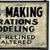 Early 20th Century Seamstress Tin in Wood Frame Trade Sign "Dress Making Alteration Remodeling..." For Sale - Image 4 of 8