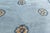 Arts & Crafts Tranquil Blue Field With Rosettes Oversized Rug "Azurebloom" For Sale - Image 3 of 8
