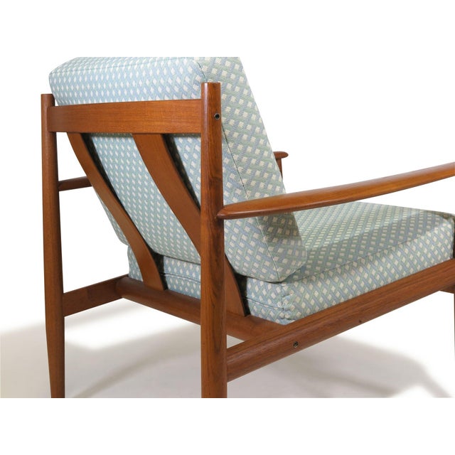 Mid 20th Century Grete Jalk Danish Teak Lounge Chair For Sale - Image 11 of 13