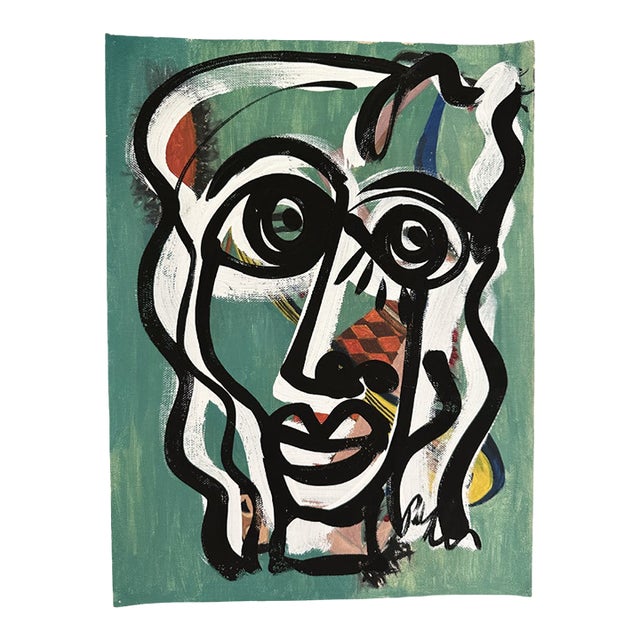 Original Peter Keil Abstract Painting For Sale