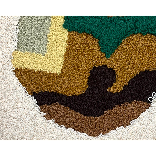 1970s 1976 Wool Tapestry by Harry Hilson For Sale - Image 5 of 6