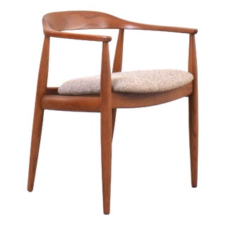 Mid-Century Modern Danish Armchair by Illum Wikkelsø for Niels Eilersen, 1960s For Sale