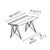 Table B Desk with Anodized Silver Top & Steel Legs by Konstantin Grcic, 2022 For Sale - Image 4 of 5