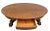 American Antique Tiger Oak Oval Coffee Table, Carved Paw Feet, Drawer, Shelf, By: Piqua For Sale - Image 3 of 12