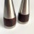 Mid Century Danish Modern 1960s Rosewood & Stainless Steel Salt & Pepper Shakers Simple MCM design on this set with...