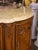 Early 20th Century Early 20th Century French Louis XV Walnut Enfilade With Marble Top For Sale - Image 5 of 14