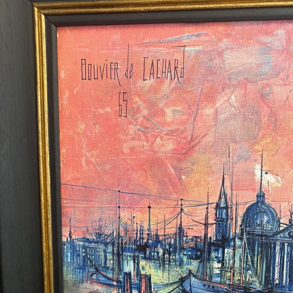 Bouvier De Cachard 64 ブービエ・ド・カシャール 油絵 bouvier-de-cachard-framed-