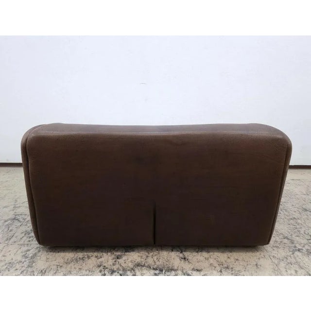 1970s DS 47 2-Seater Sofa in Brown Leather from de Sede, 1970s For Sale - Image 5 of 12