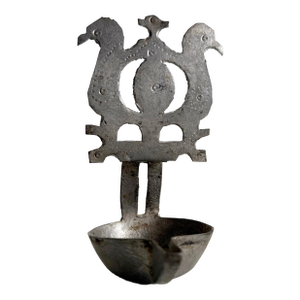 Mid 18th Century Folk Art Oil Lamp