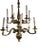 1920s Dutch Bronze Chandelier For Sale - Image 11 of 12