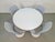 Vintage Tulip Dining Chairs and Table in the style of Eero Saarinen, 1970s, Set of 5 For Sale - Image 14 of 17