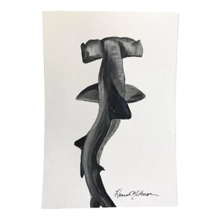Swaying Hammerhead Print by Hannah McPherson For Sale