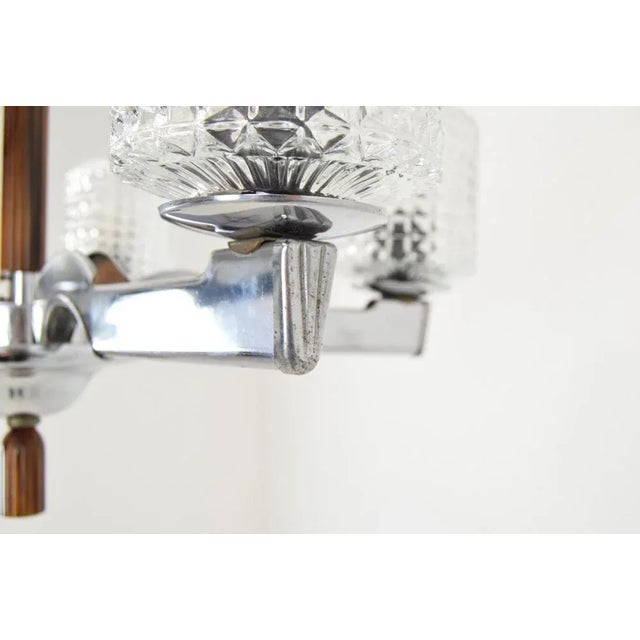 Mid-Century Chrome Chandelier, 1960s For Sale - Image 13 of 14