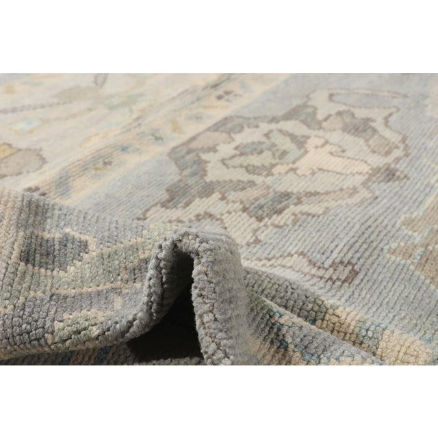 Vintage Modern Turkish Oushak Rug - 09'02 X 12'05 For Sale In Dallas - Image 6 of 10