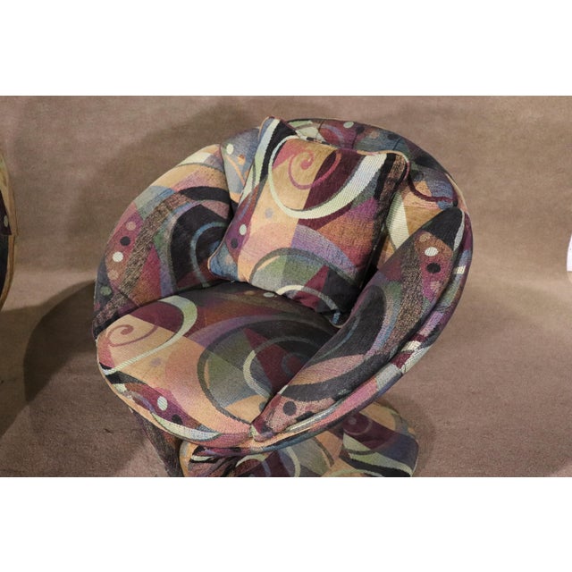 Mid 20th Century Sculpted Mid-Century Chairs For Sale In Philadelphia - Image 6 of 12