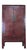 80" Inch High Chinoiserie-Style Red Elm Armoire For Sale In Greensboro - Image 6 of 12