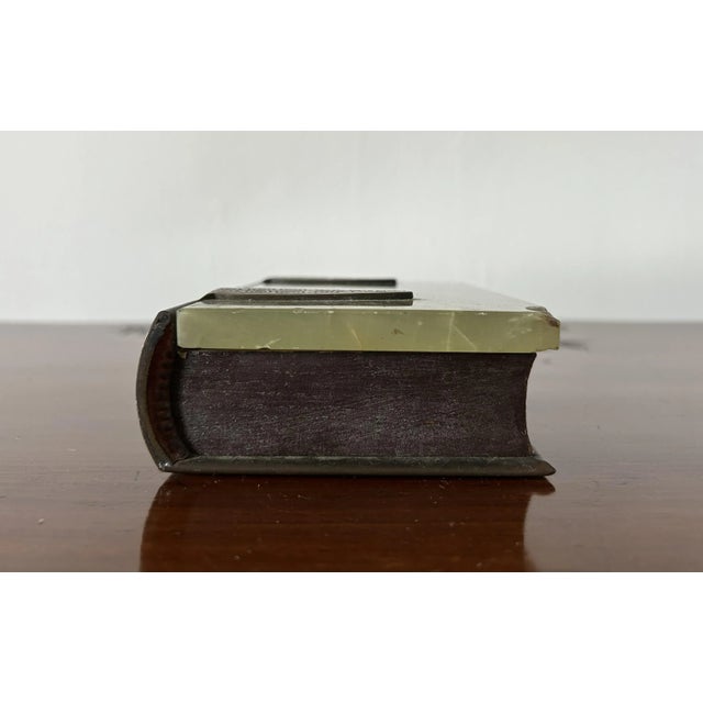 1920s Art Nouveau Jewelry Box in Onyx and Metal, Austria, 1920s For Sale - Image 5 of 18