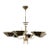 Custom Six-Arm Austrian Chandelier, Circa 1950 For Sale
