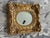 Mid-20th Century Baroque Style Ornate Gilded Wall Mirror 17.5"x16"x3" For Sale In Philadelphia - Image 6 of 14