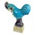 Petite Turquoise Rooster Figure, Chinese Export - Early 20th Century For Sale