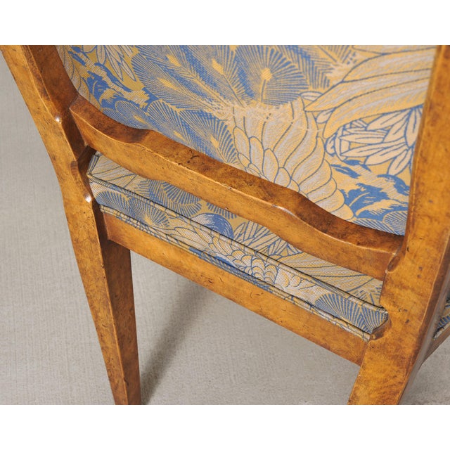 Set of Ten Minton-Spidell Rizzoli Regency Style Dining Armchairs For Sale - Image 14 of 18