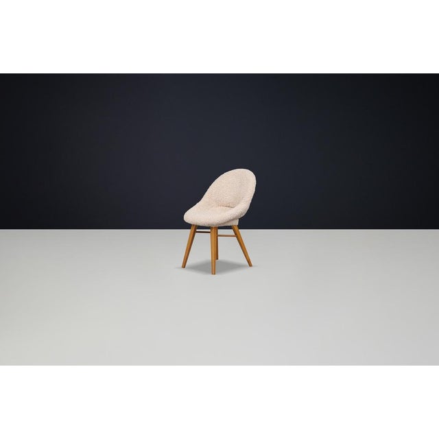 Mid-Century Modern Dining Chairs attributed to Miroslav Navrátil for Vertex, 1960s, Set of 6 For Sale - Image 3 of 10