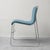 Blue Metal and Blue Fabric Chairs, 1970s, Set of 4 For Sale - Image 8 of 12